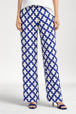 Pantalón cerámica azul