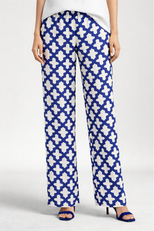 Pantalón cerámica azul