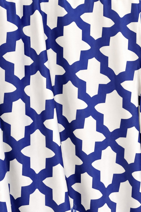 Pantalón cerámica azul