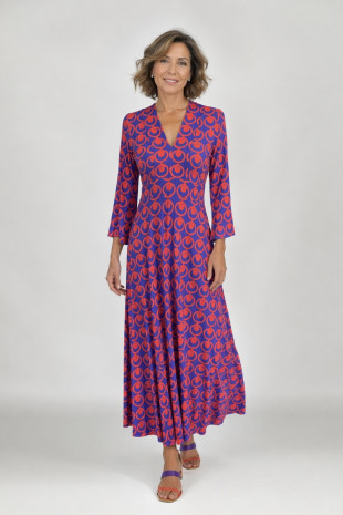 Caños morado círculo rojo