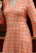 Caños  naranja círculo camel