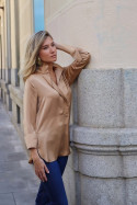 camisa Villanueva camel