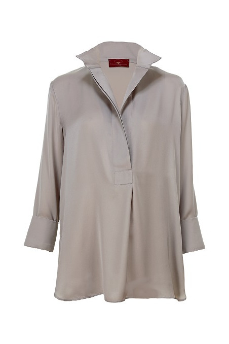 camisa Villanueva gris perla