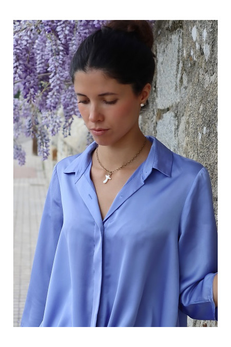 camisa recoletos azul francia