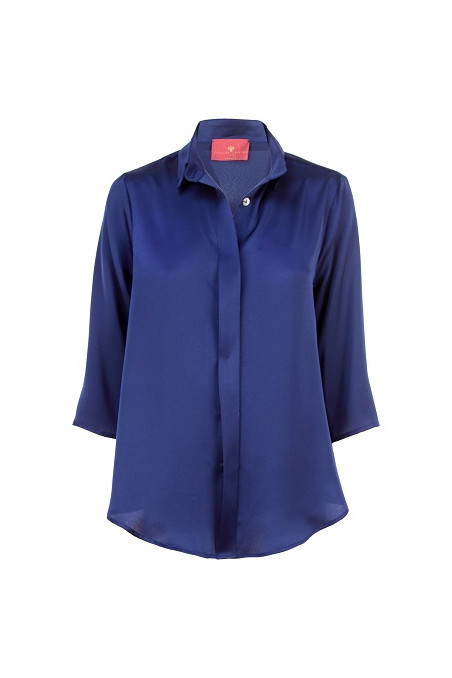 camisa recoletos azul noche