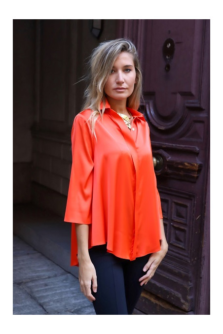 camisa recoletos naranja