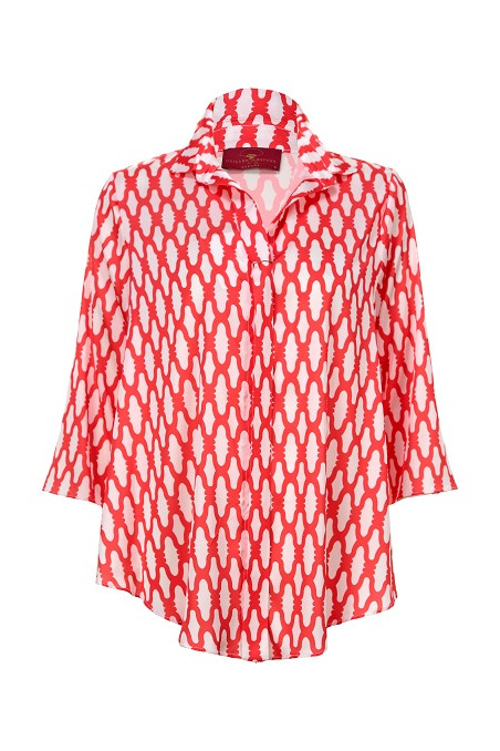 camisa recoletos nudo coral