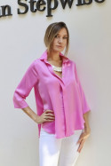 camisa recoletos rosa chicle