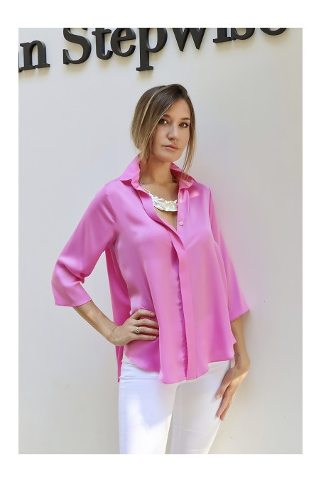 camisa recoletos rosa chicle