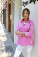 camisa Villanueva rosa chicle