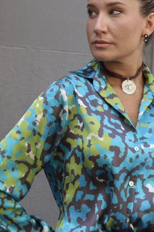 Camisa Almirante moteada colores