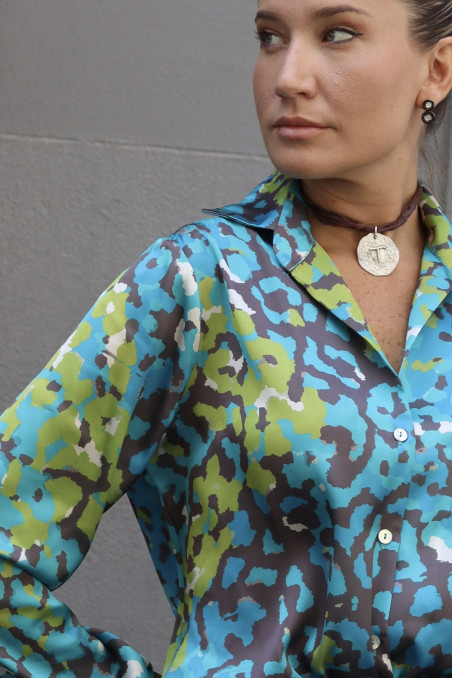 Camisa Almirante moteada colores
