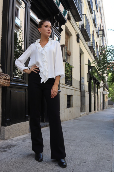 Camisa Retiro blanco roto