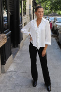 Camisa Retiro blanco roto