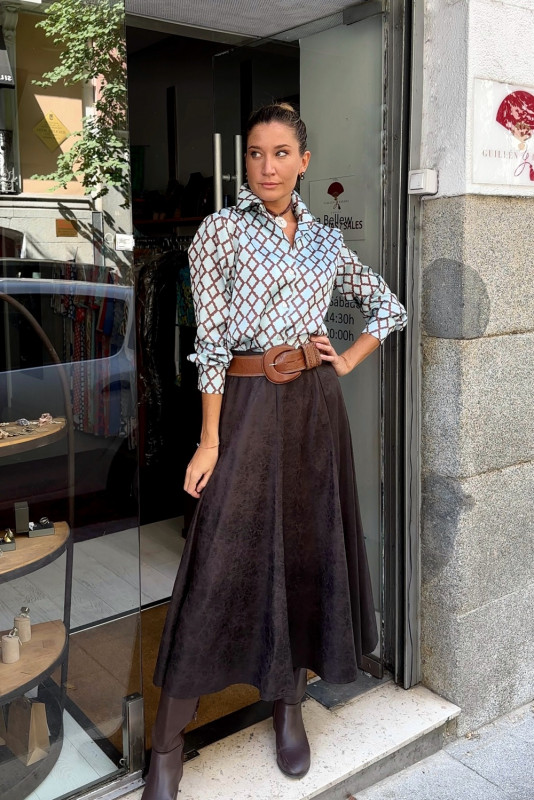 Falda marrón Falda marrón