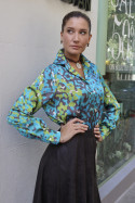 Falda marrón