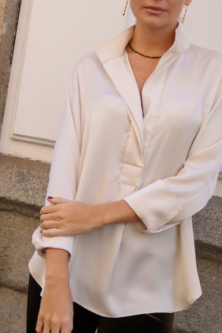 Camisa Villanueva beige