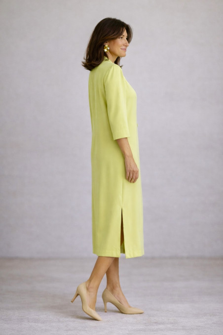 Comillas verde manzana