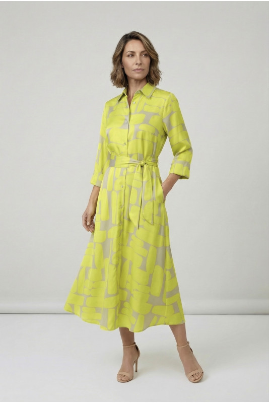 Vestido Cádiz Flúor