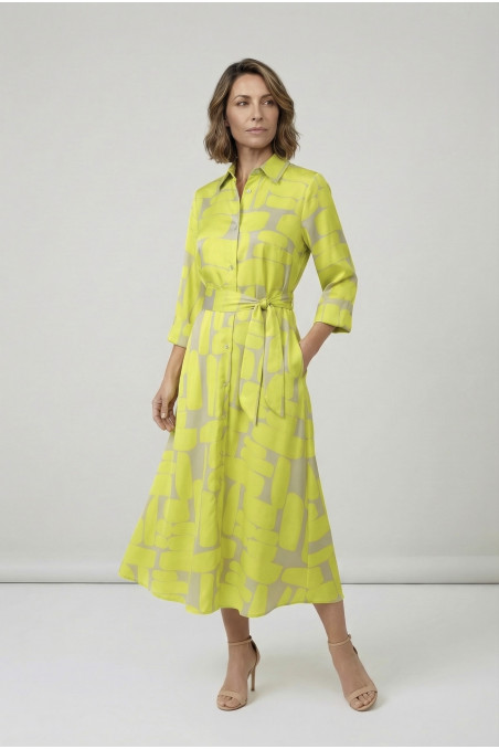 Vestido Cádiz Flúor