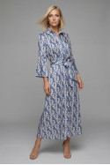 Vestido Bolonia hoja beige